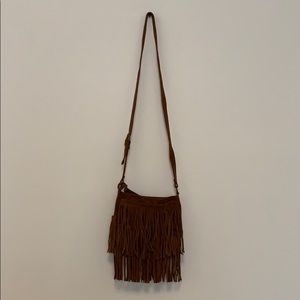 Brown tassel bag